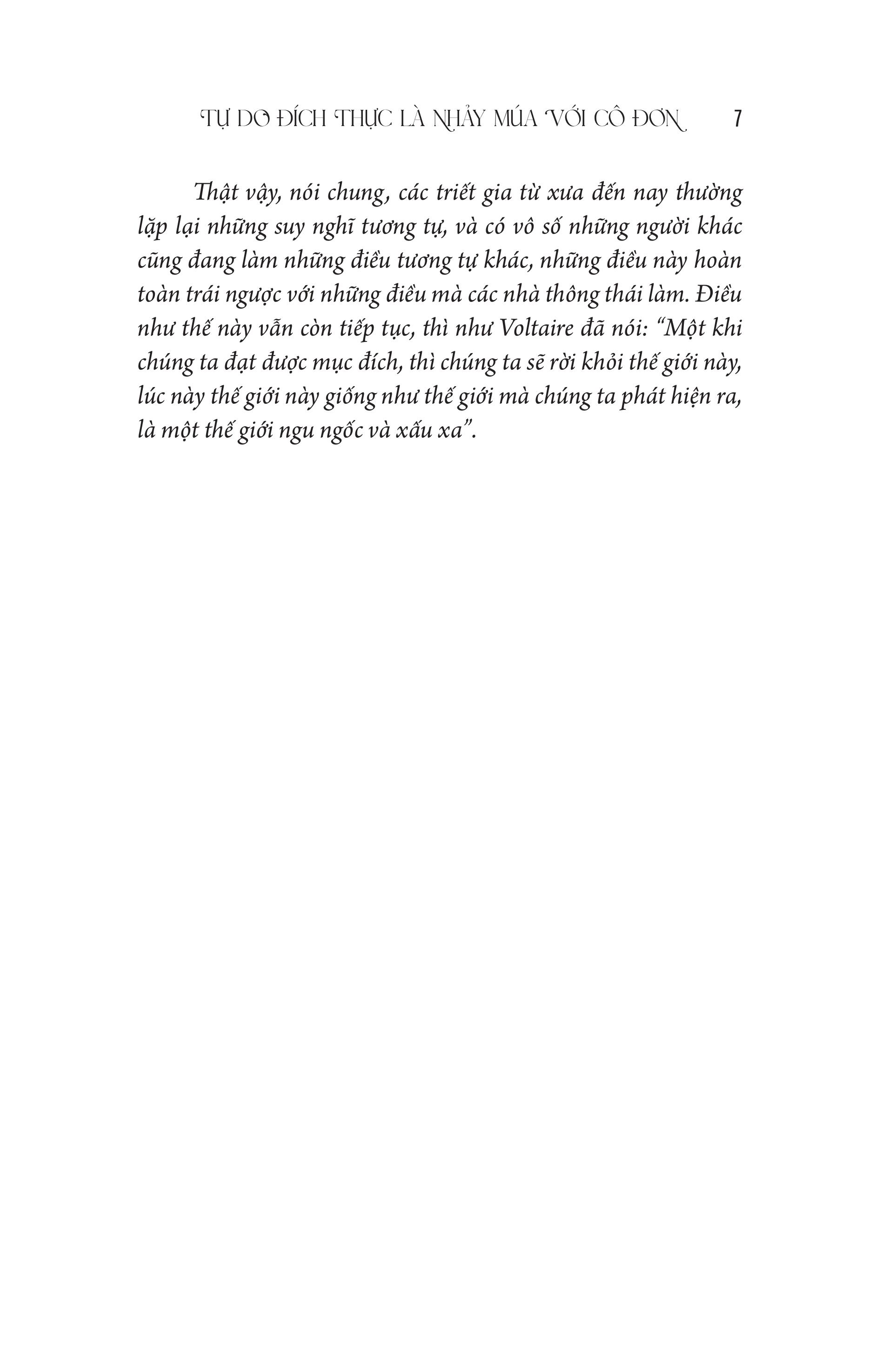 Tu Do Dich Thuc - La Nhay Mua Voi Co Don