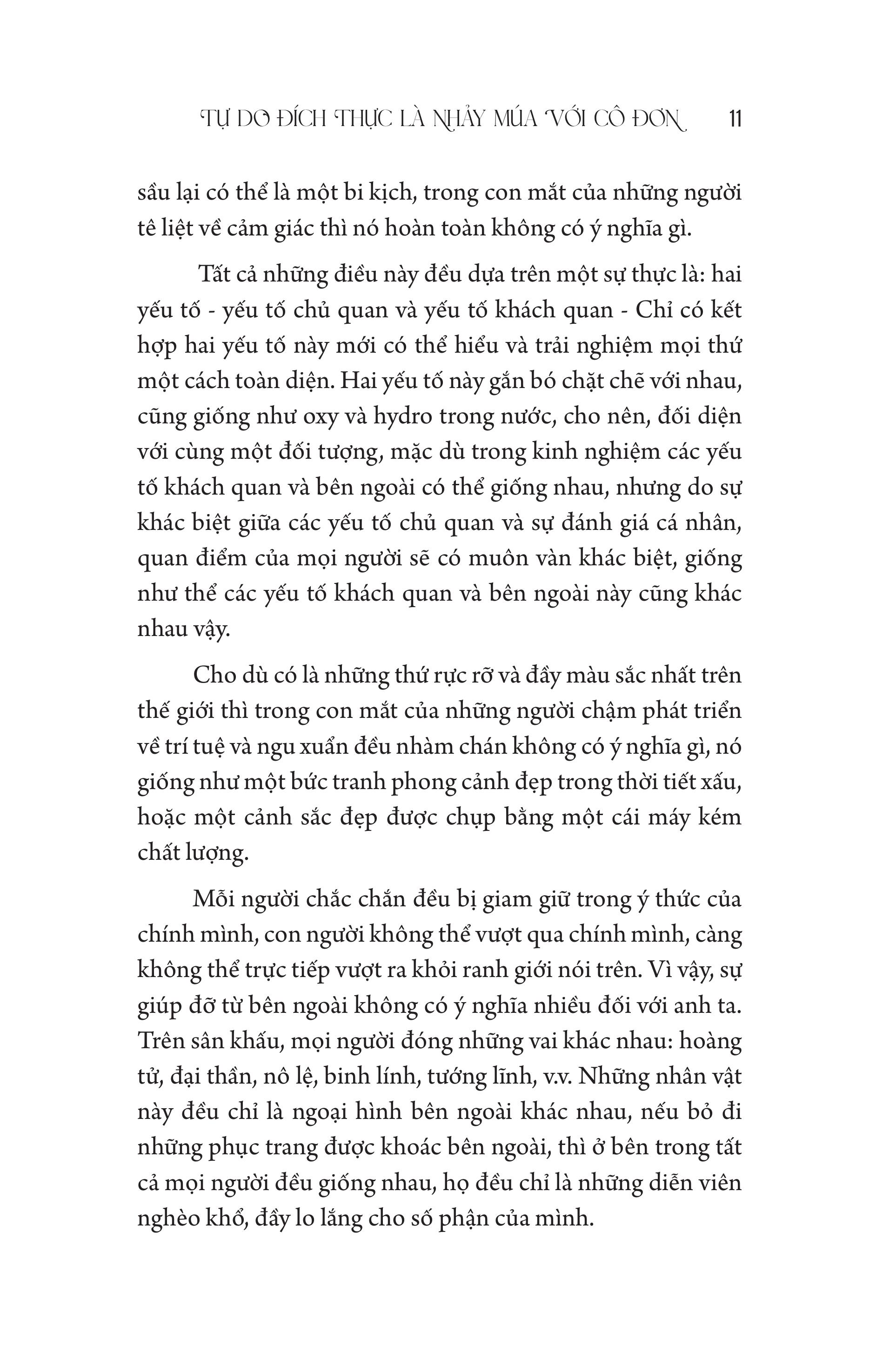 Tu Do Dich Thuc - La Nhay Mua Voi Co Don