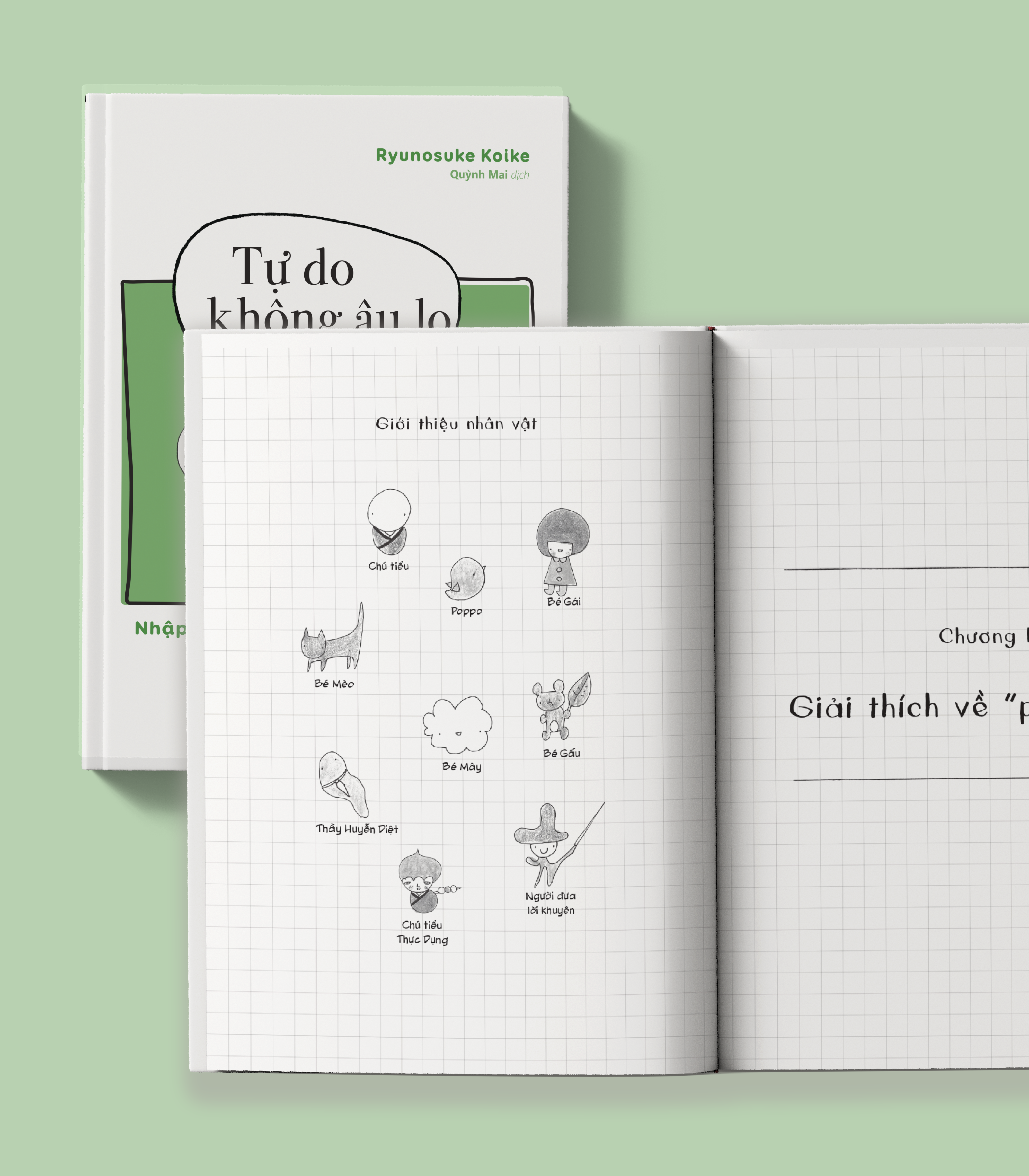 Tu Do Khong Au Lo - Nhap Mon "Thien Hoc" Bang Truyen Tranh