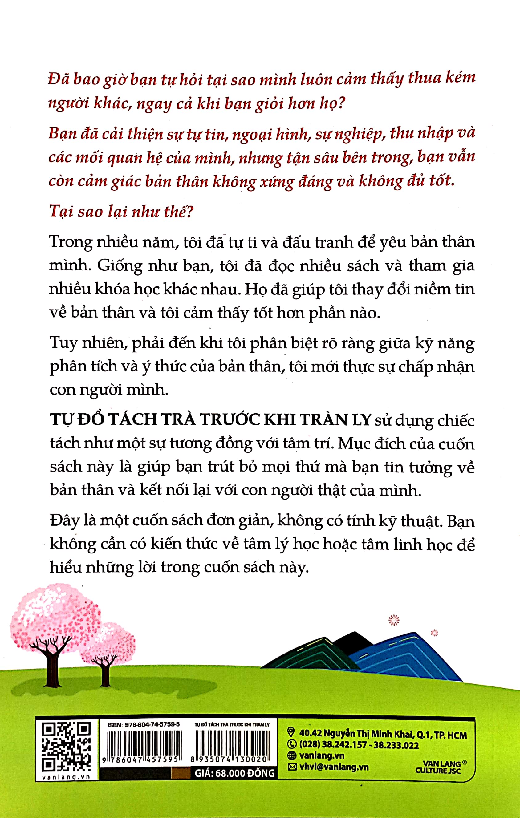 tự đổ tách trà trước khi tràn ly
