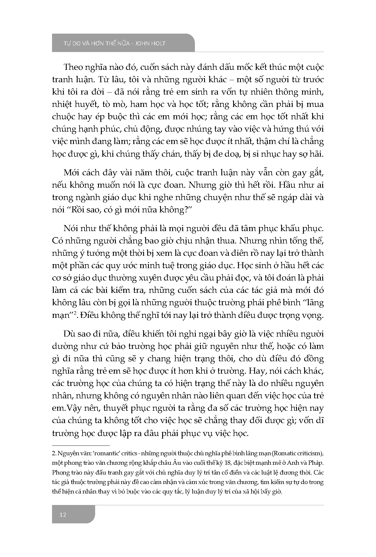 Tu Do Va Hon The Nua - Huong Toi Giao Duc Va Xa Hoi Thoat Truong Lop