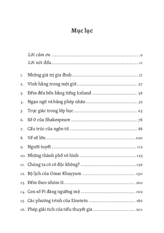 tư duy bằng con số - cuộc sống rực rỡ qua lăng kính toán học
