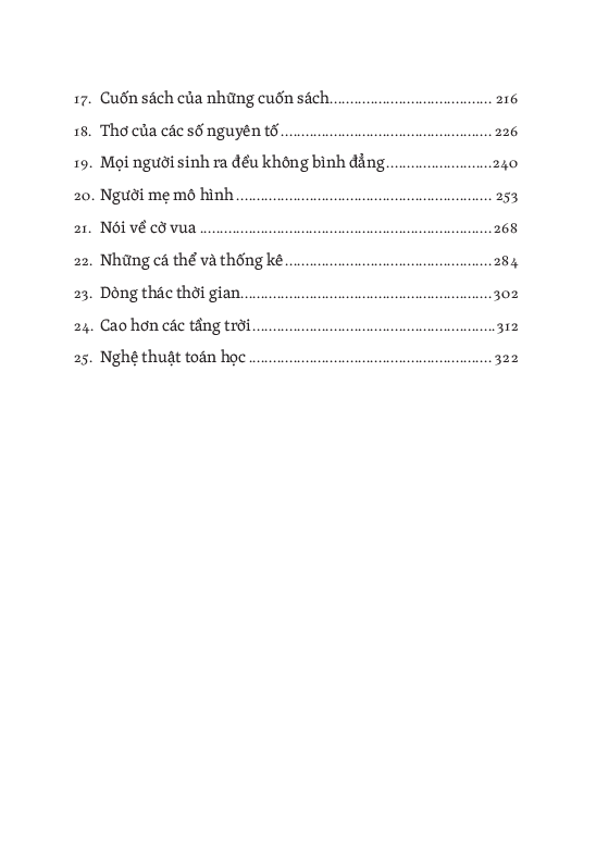 tư duy bằng con số - cuộc sống rực rỡ qua lăng kính toán học