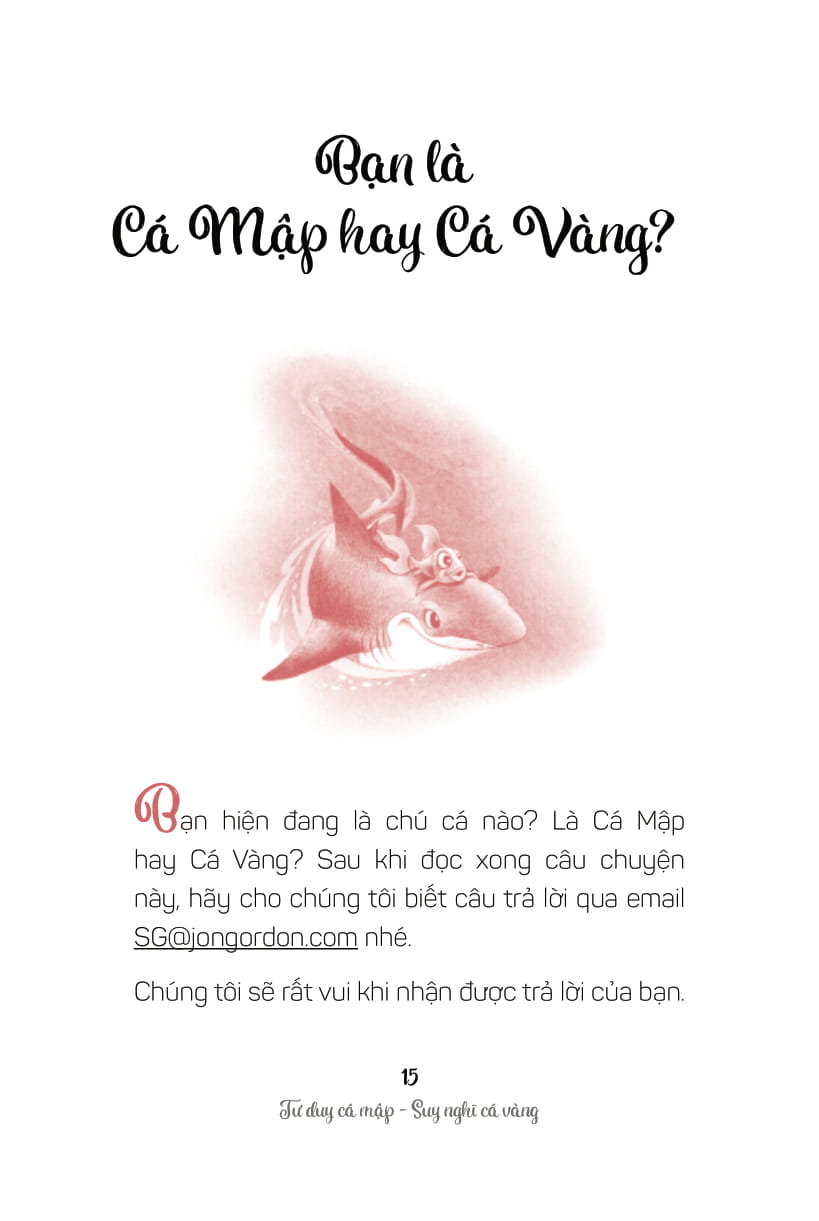 tư duy cá mập - suy nghĩ cá vàng (tái bản 2022)