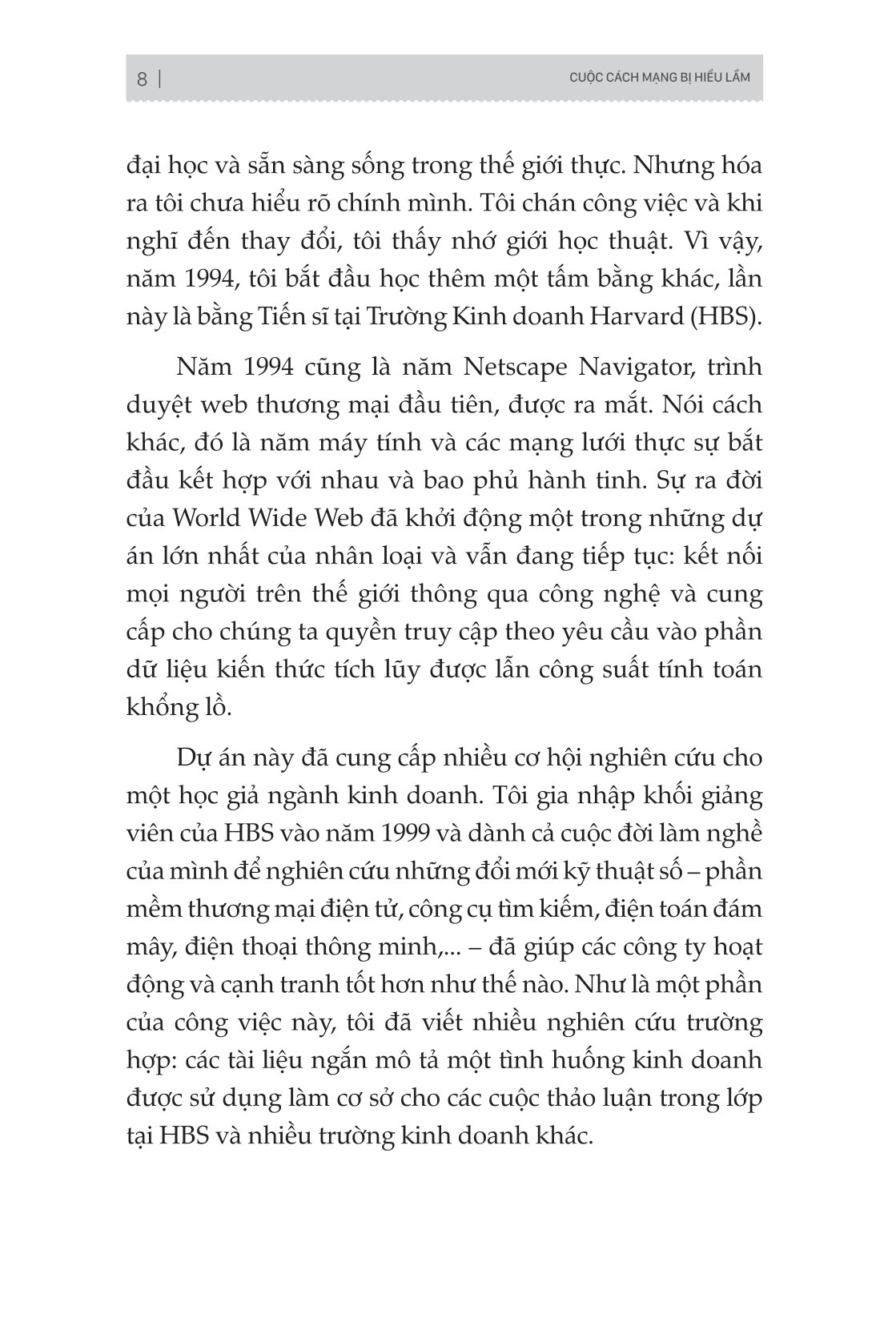 tư duy cấp tiến - thay đổi nền kinh doanh trong tương lai