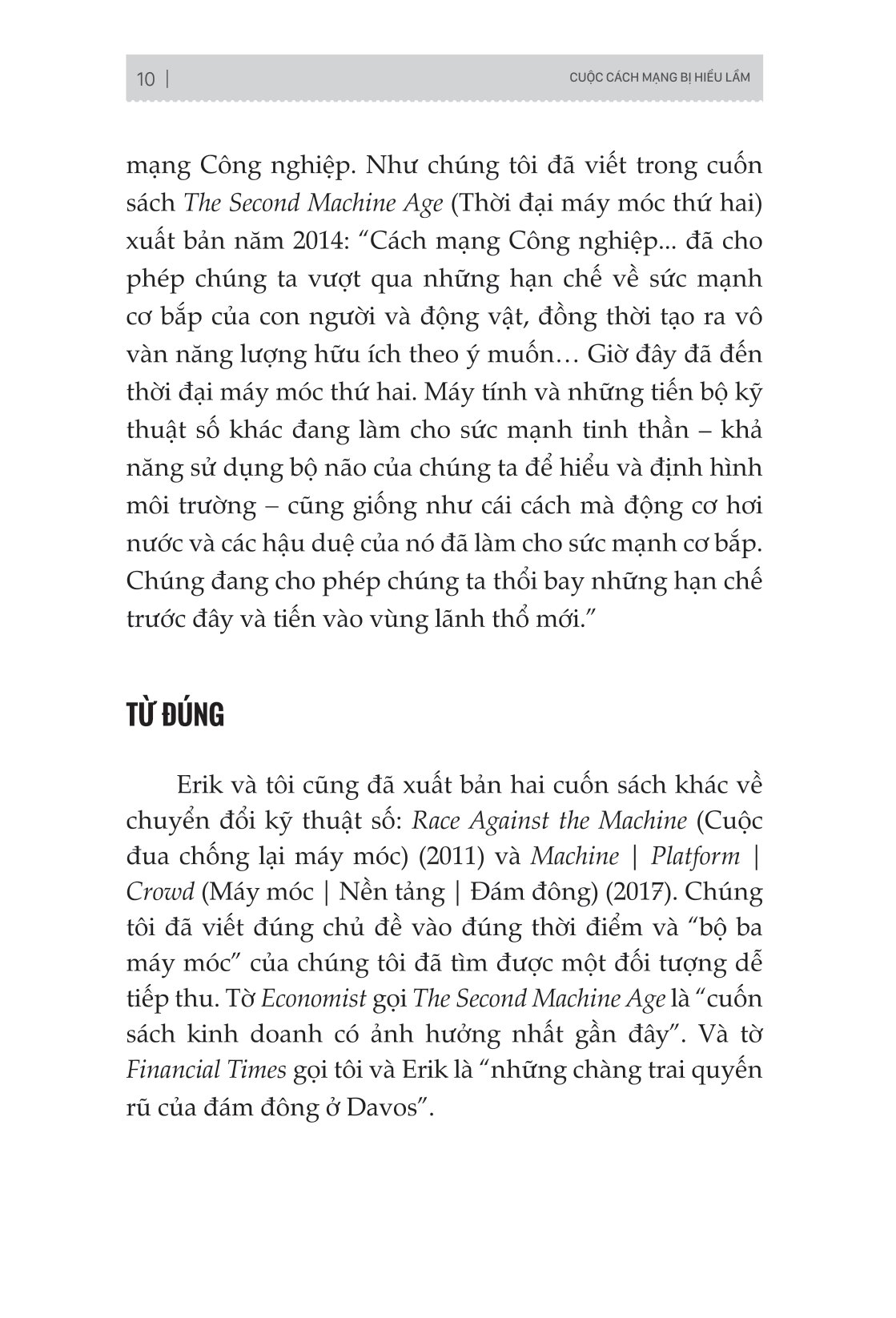 tư duy cấp tiến - thay đổi nền kinh doanh trong tương lai