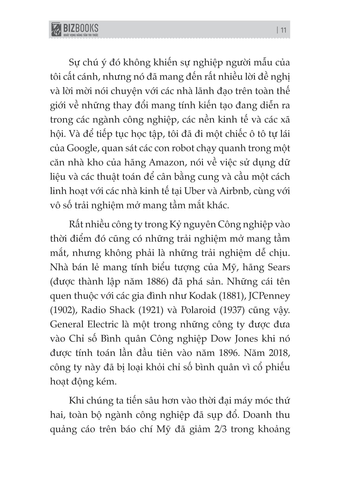 tư duy cấp tiến - thay đổi nền kinh doanh trong tương lai