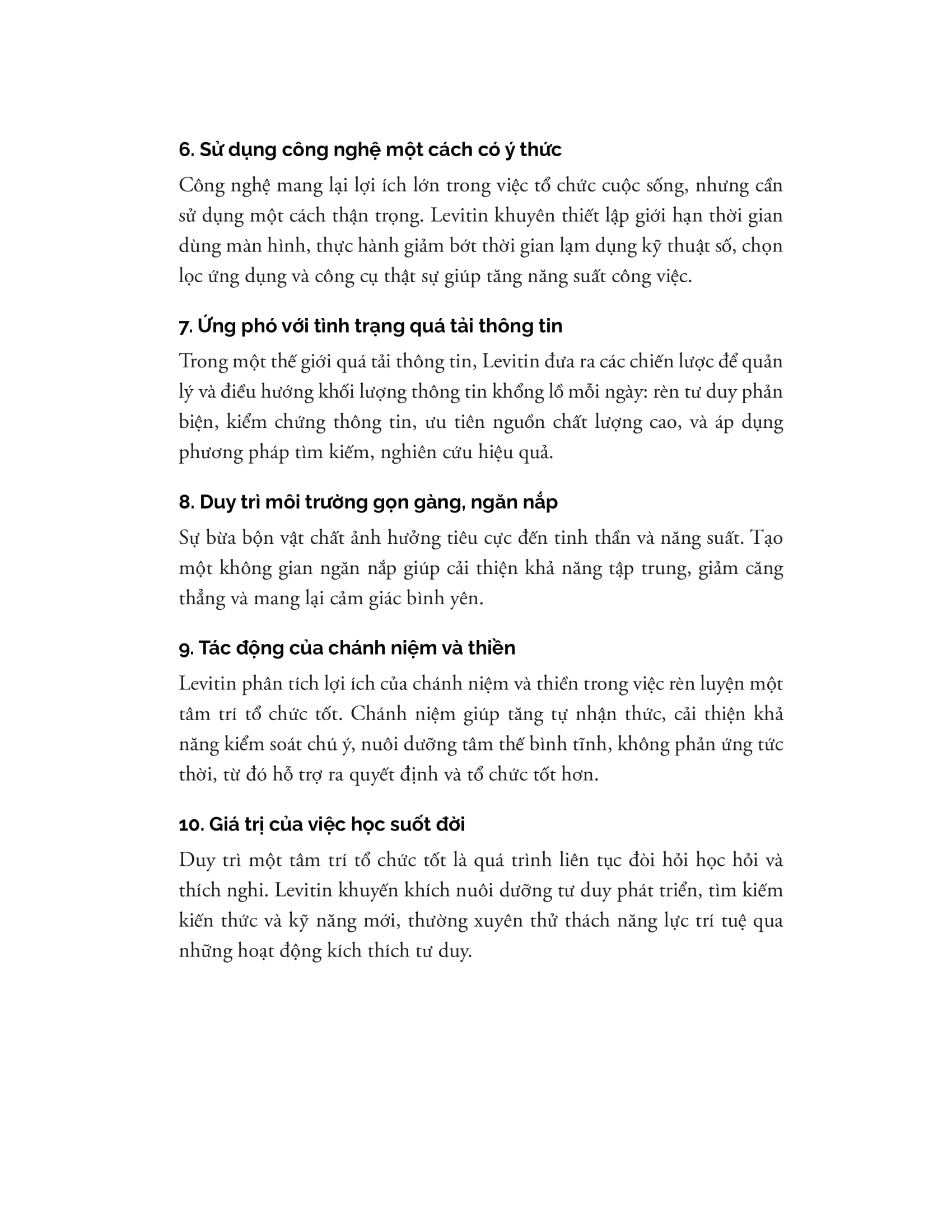 Tu Duy Co To Chuc - Phuong Phap Hieu Qua Trong Dieu Huong Dong Chay Thong Tin