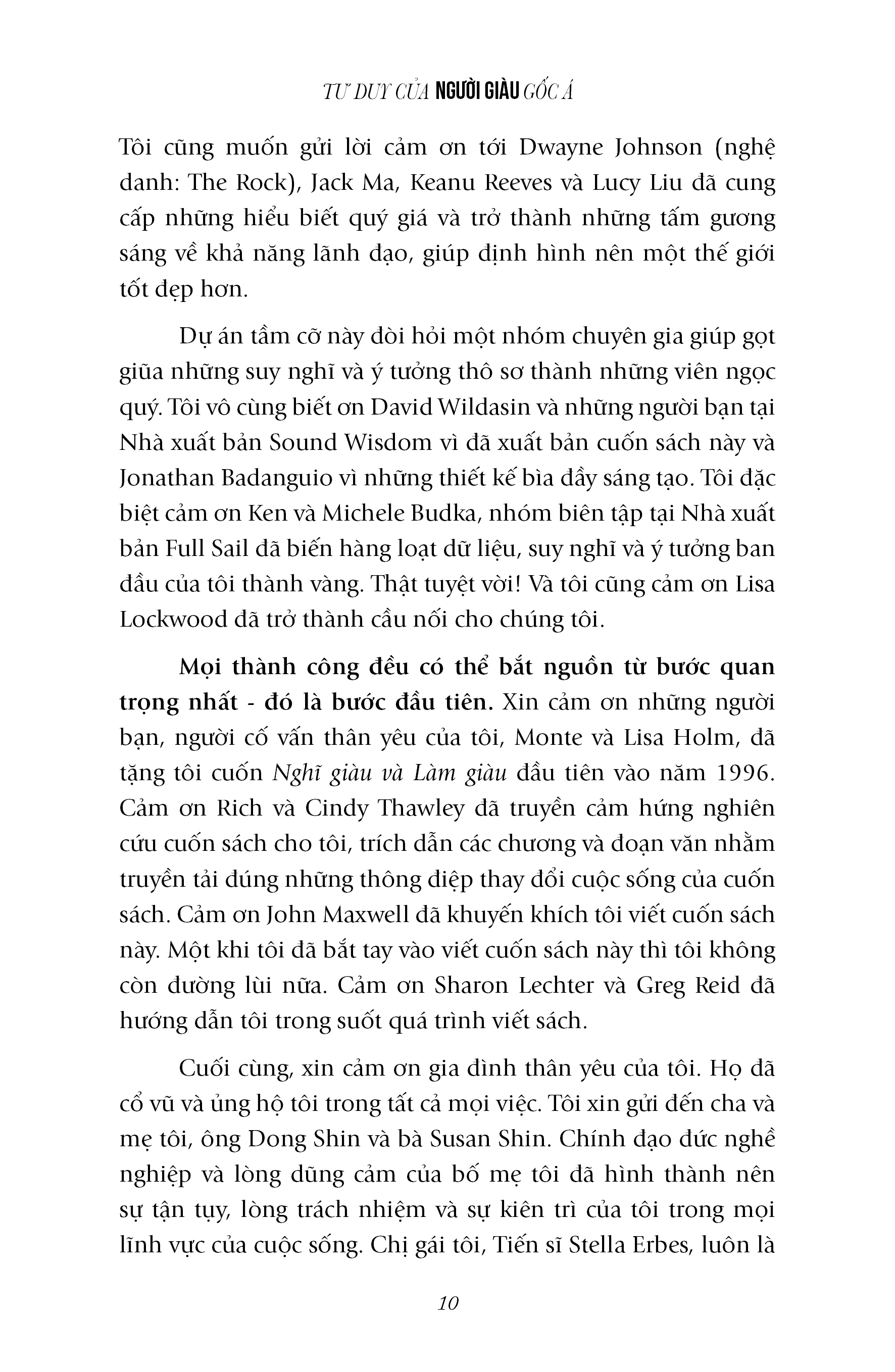 tư duy của người giàu gốc á - một ấn phẩm về nghĩ giàu và làm giàu