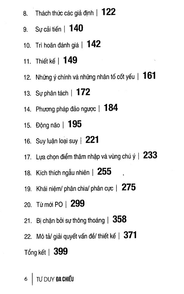 tư duy đa chiều - phương pháp sáng tạo không giới hạn (tái bản 2023)