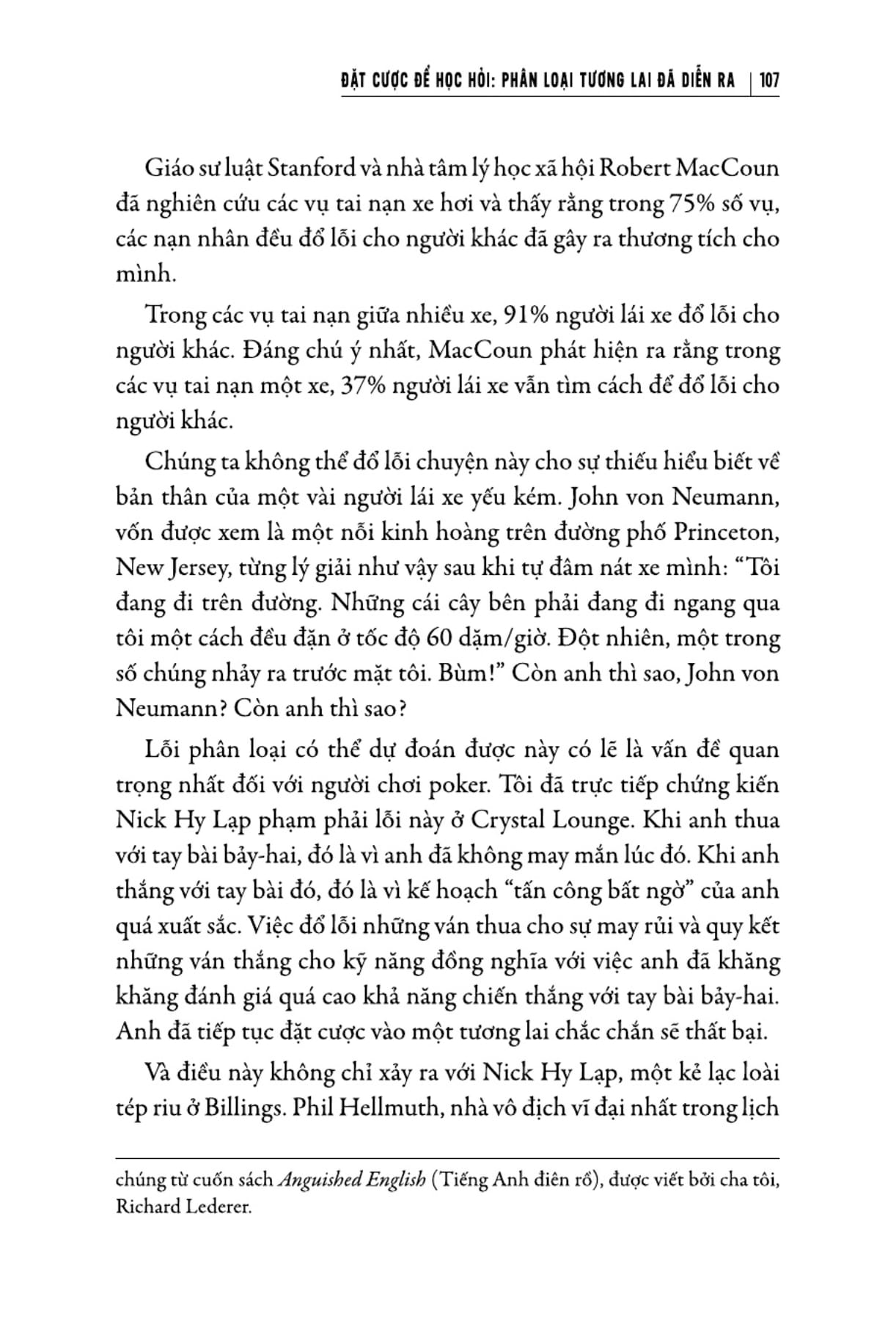 tư duy đặt cược: quyết định sáng suốt hơn khi không có đủ thông tin - thinking in bets