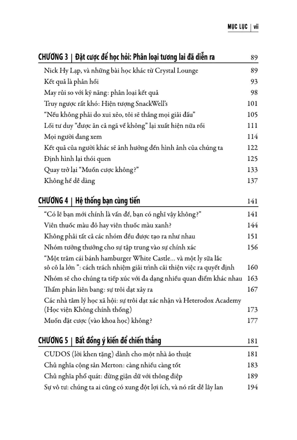 tư duy đặt cược: quyết định sáng suốt hơn khi không có đủ thông tin - thinking in bets