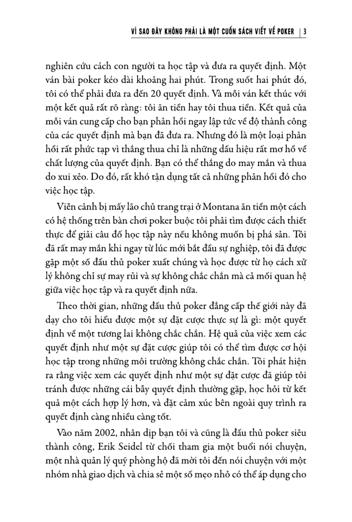 tư duy đặt cược: quyết định sáng suốt hơn khi không có đủ thông tin - thinking in bets