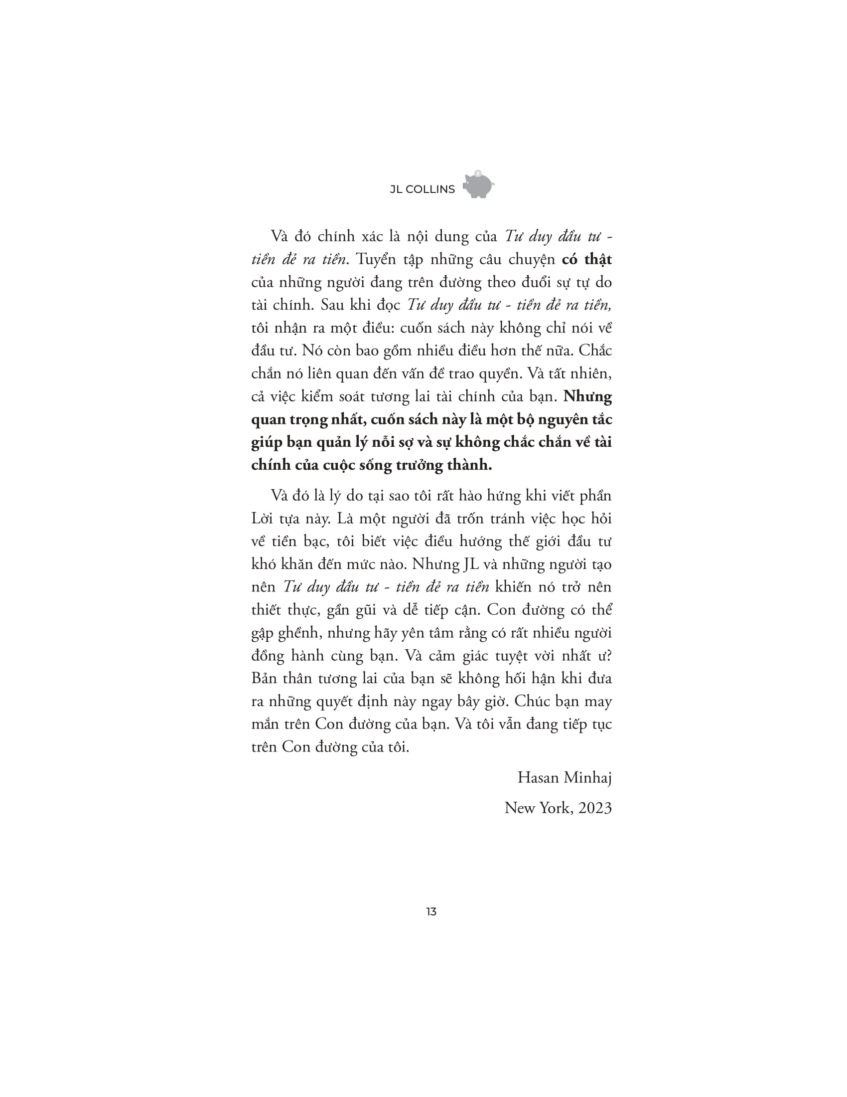 Tu Duy Dau Tu - Tien De Ra Tien