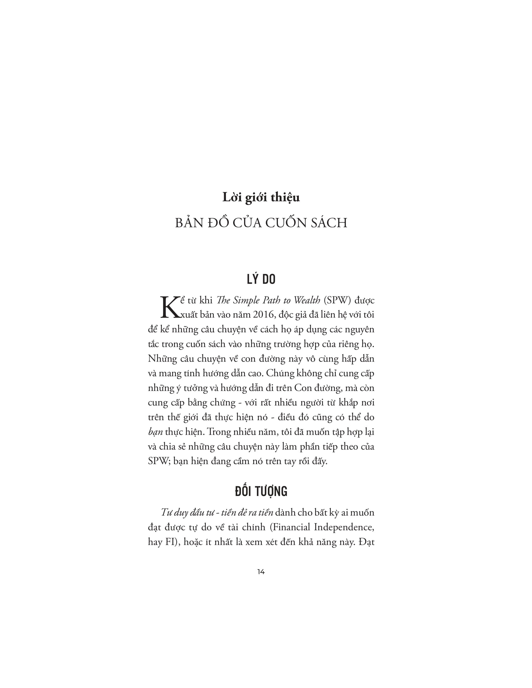 Tu Duy Dau Tu - Tien De Ra Tien