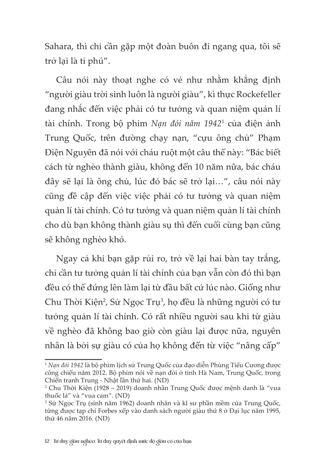 tư duy giàu nghèo: tư duy quyết định mức độ giàu có của bạn