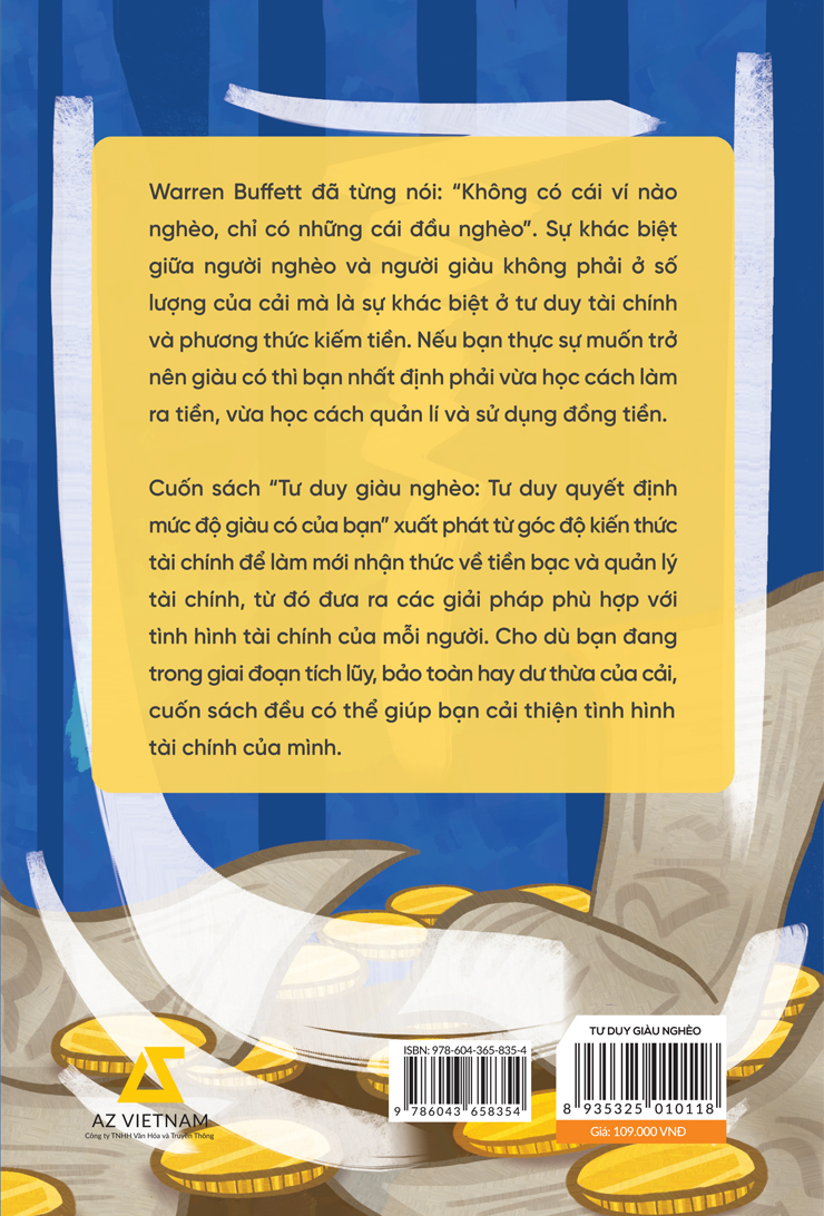 tư duy giàu nghèo: tư duy quyết định mức độ giàu có của bạn