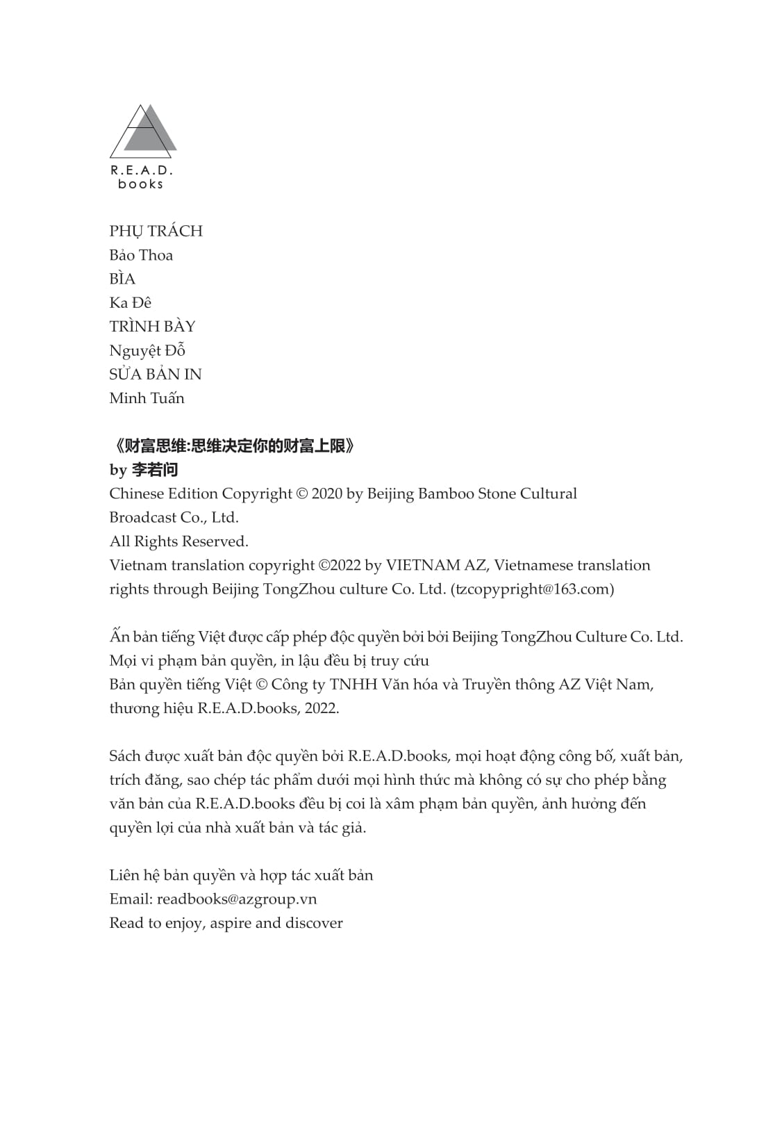 tư duy giàu nghèo: tư duy quyết định mức độ giàu có của bạn