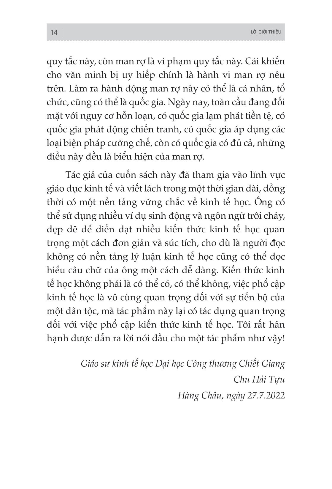 tư duy kinh tế - 50 bài giảng để hiểu quy luật làm giàu