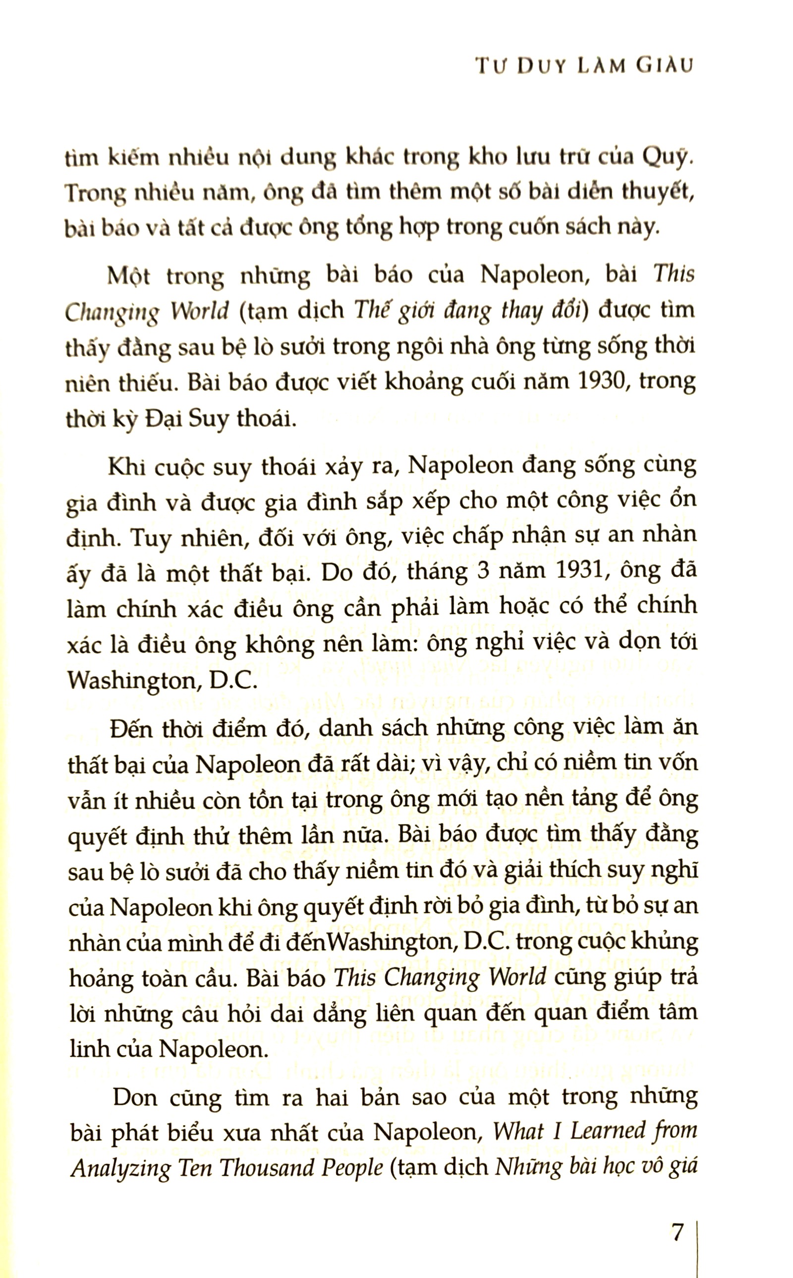 Tu Duy Lam Giau - Nhung Bai Noi Chuyen Bat Hu Cua Napoleon Hill (Tai Ban 2025)
