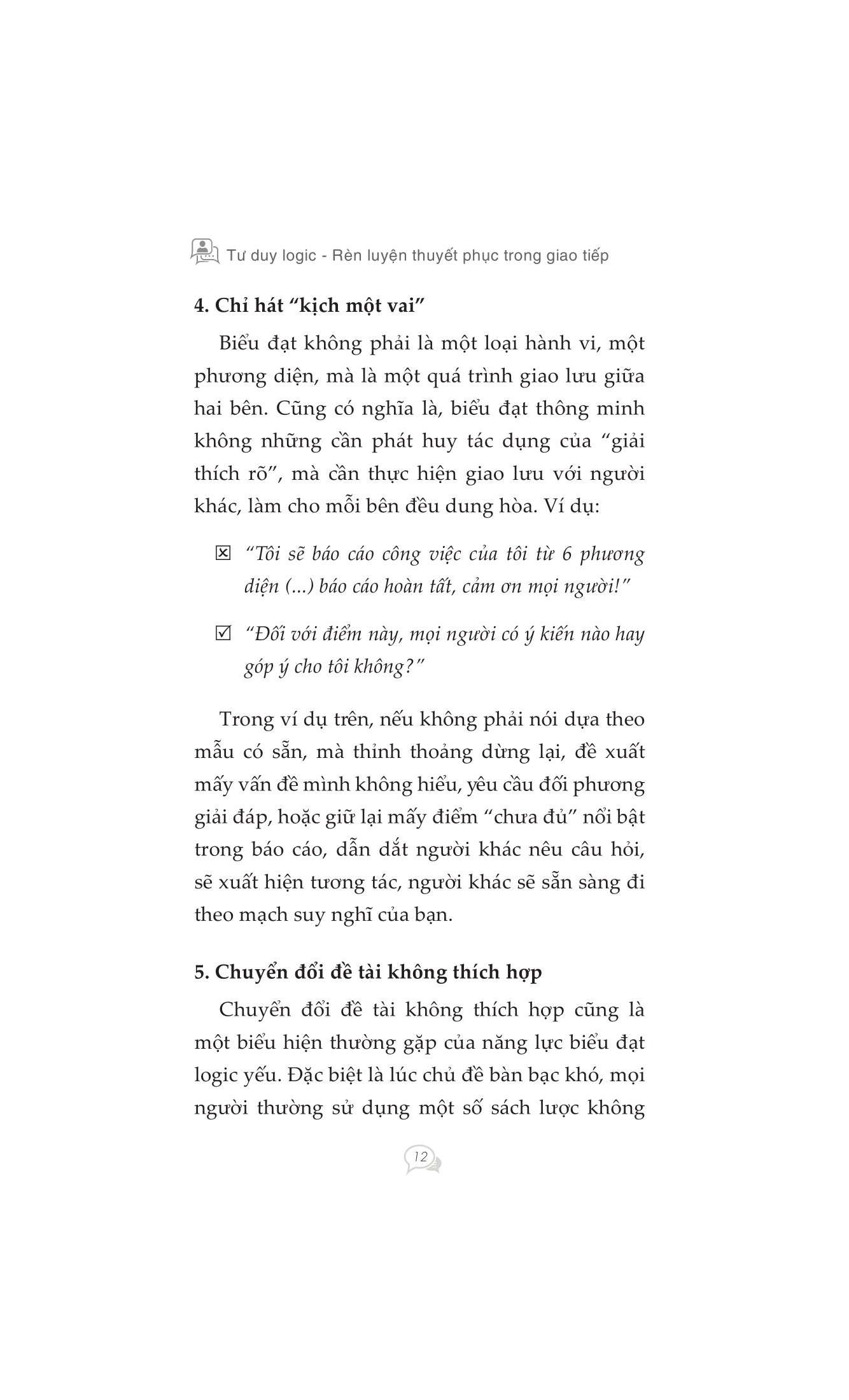 tư duy logic rèn luyện thuyết phục trong giao tiếp