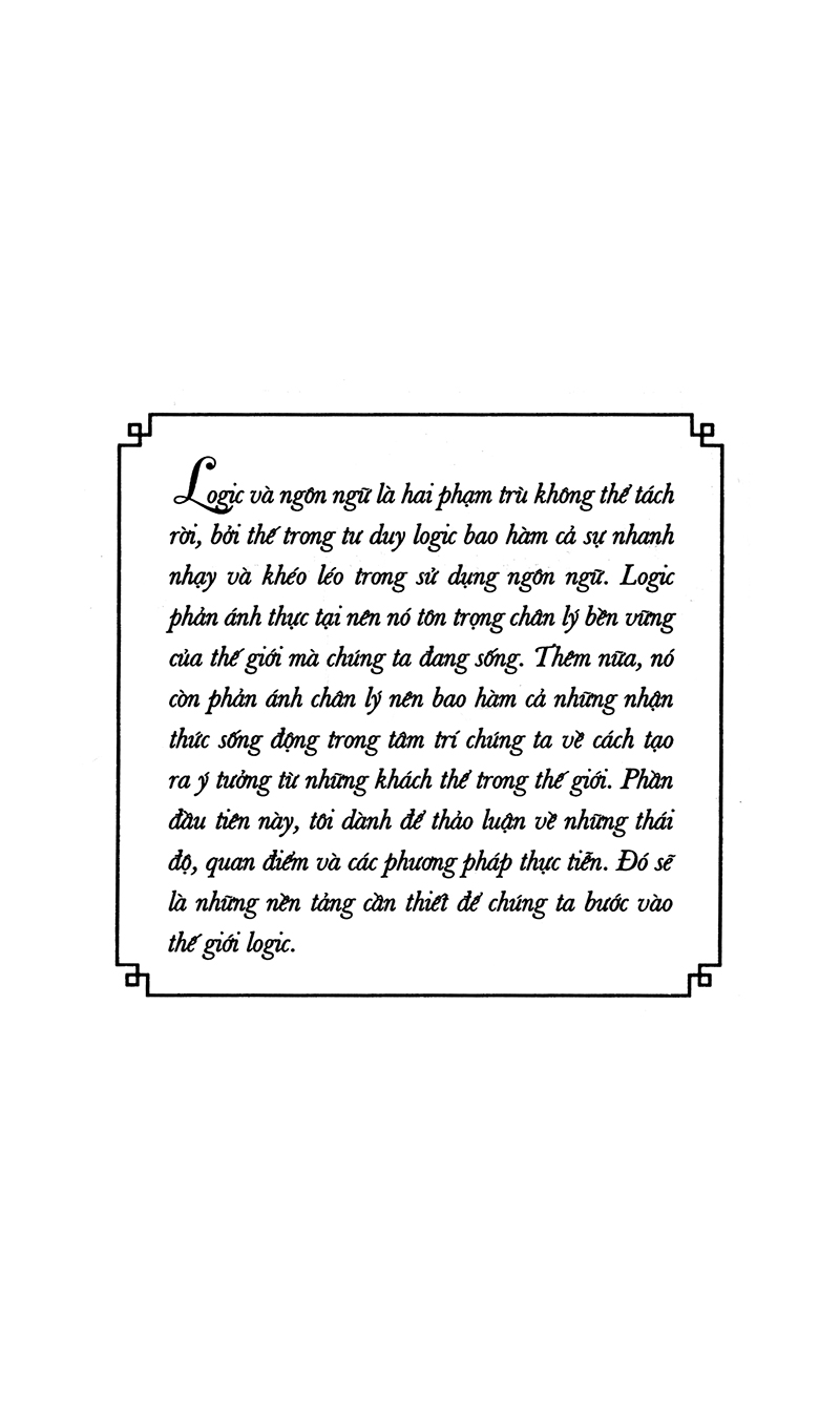 tư duy logic (tái bản 2023)