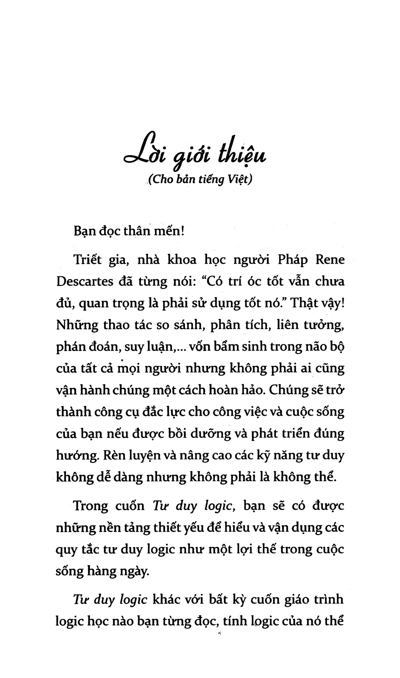 tư duy logic (tái bản 2023)