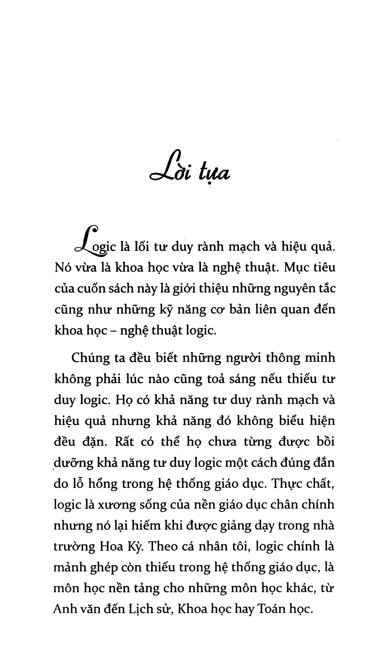 tư duy logic (tái bản 2023)