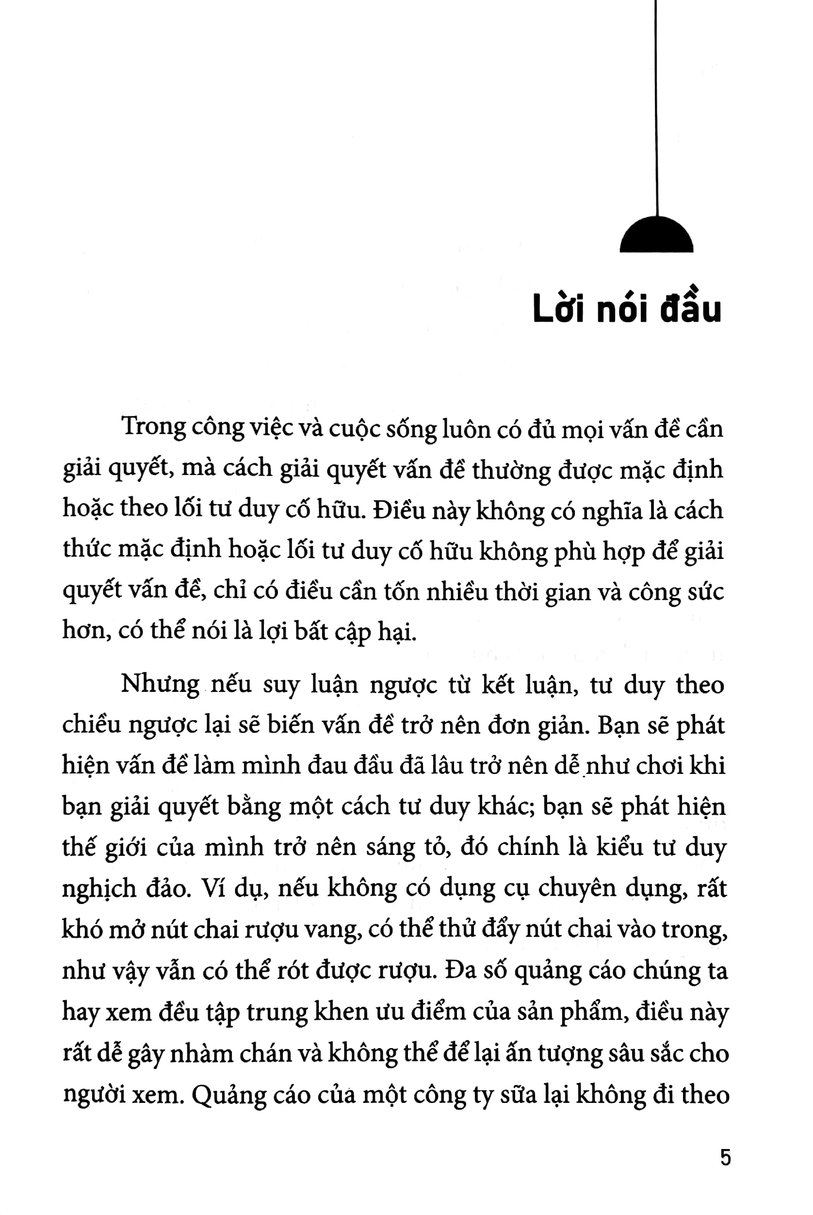 tư duy nghịch đảo - reverse thinking