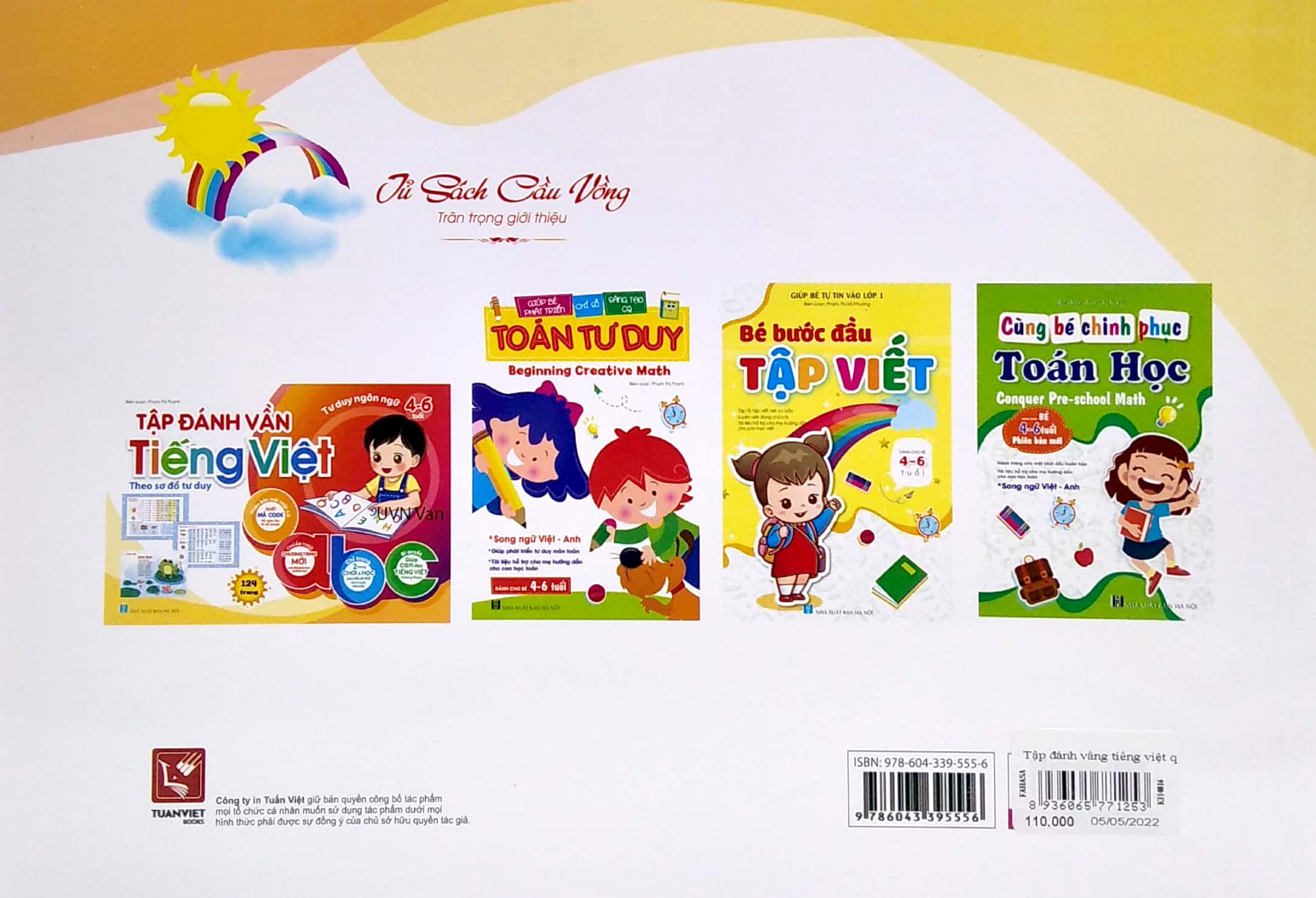 tư duy ngôn ngữ - tập đánh vầng tiếng việt qua sơ đồ tư duy (4-6 tuổi)