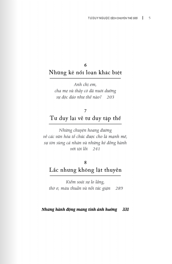 tư duy ngược dịch chuyển thế giới - originals: how non-conformists move the world