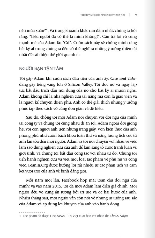 Tu Duy Nguoc Dich Chuyen The Gioi - Originals: How Non-Conformists Move The World (Tai Ban 2024)