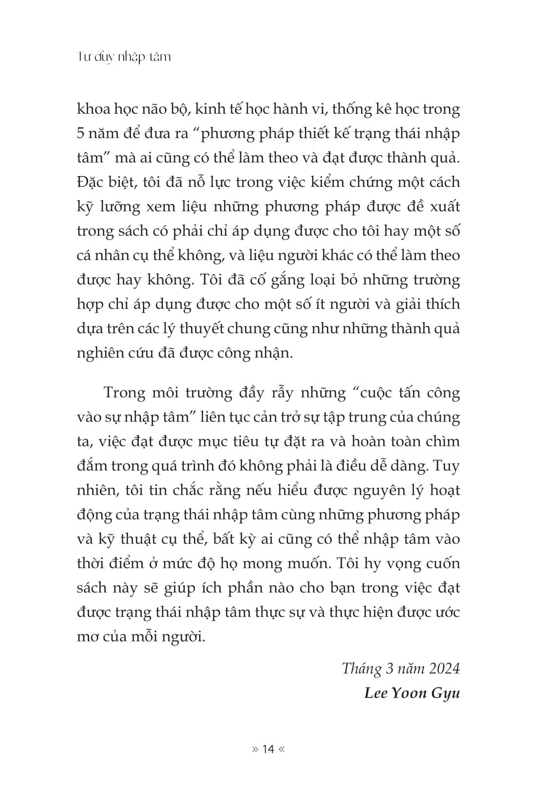 Tu Duy Nhap Tam - Nghe Thuat Thiet Ke Tap Trung Va Chuyen Hoa Dong Luc Bang Khoa Hoc Nao Bo