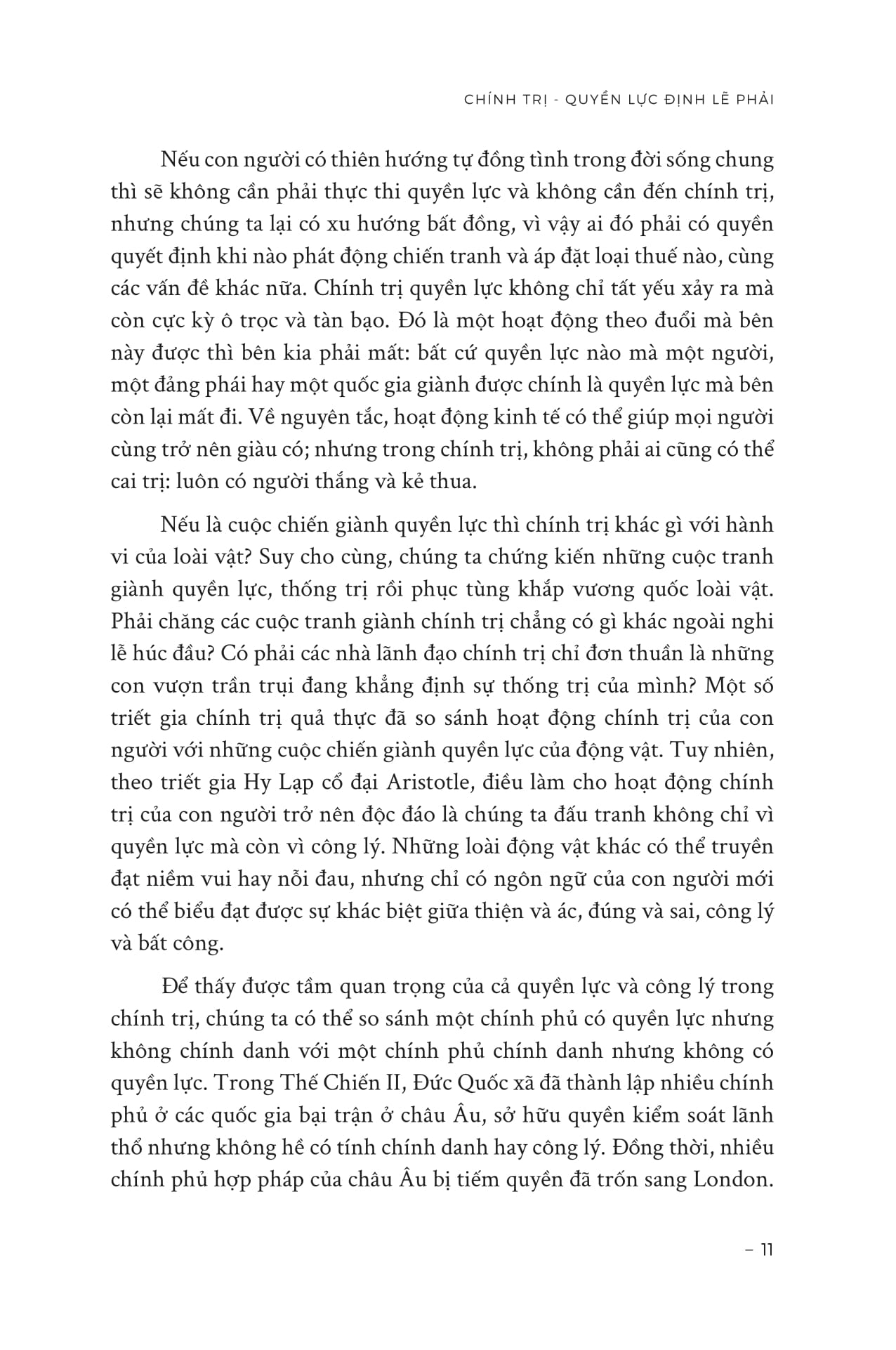 tư duy như chính trị gia