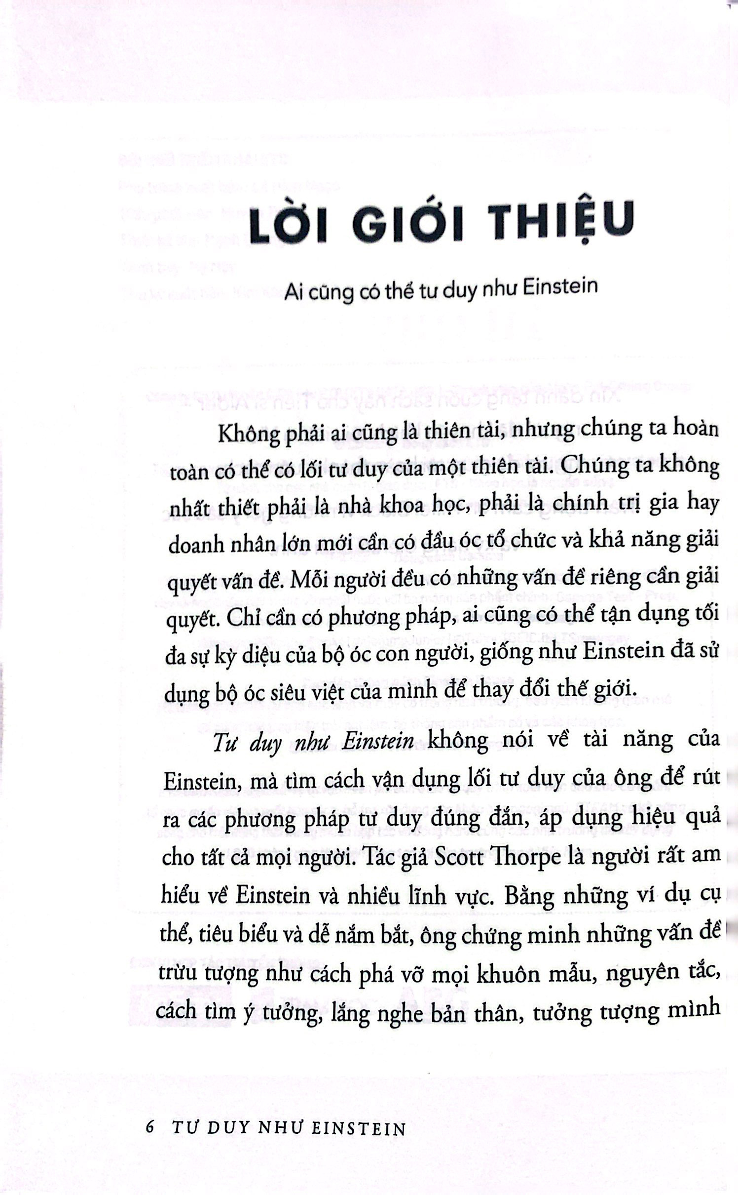 tư duy như einstein (tái bản)