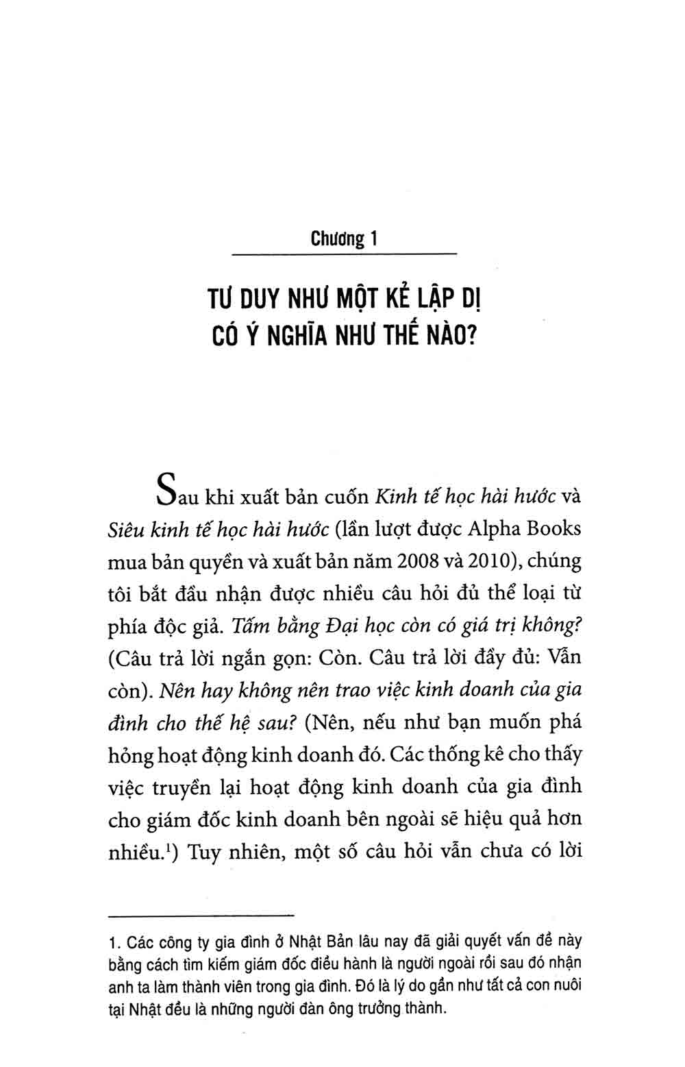 tư duy như một kẻ lập dị - think like a freak (tái bản 2022)