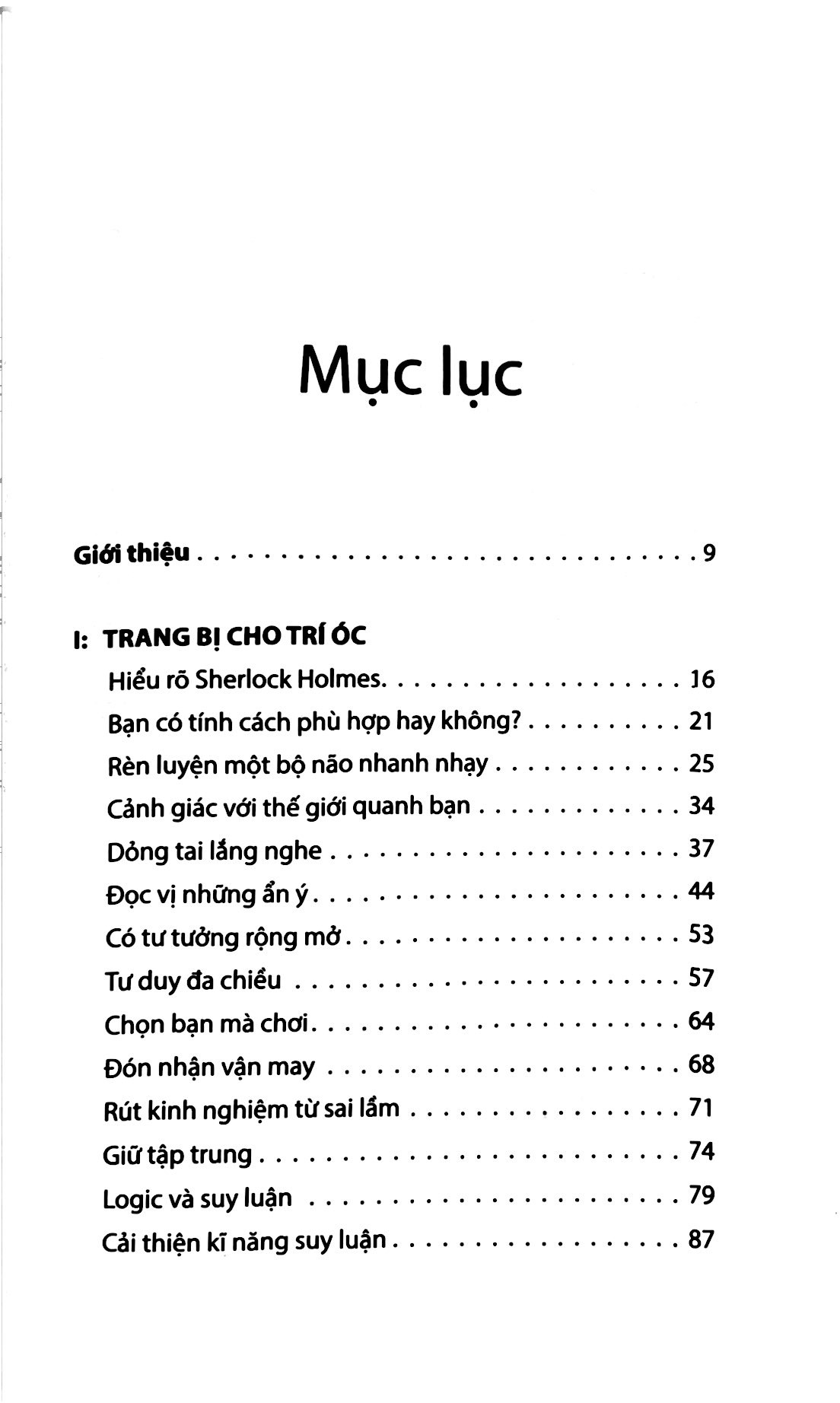 tư duy như sherlock holmes