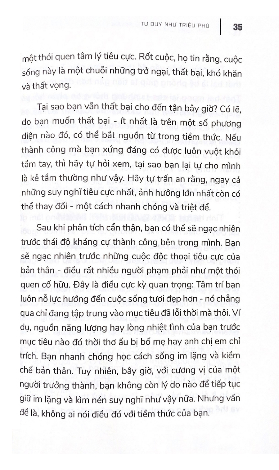 tư duy như triệu phú (tái bản)