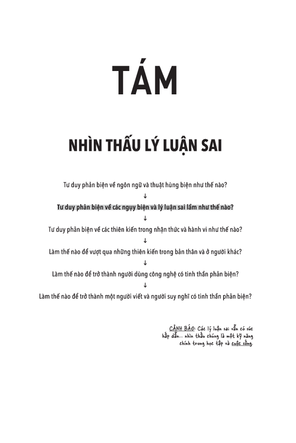 tư duy phản biện - để không bị thao túng tâm lý