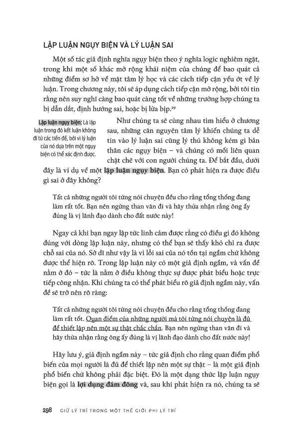 tư duy phản biện - để không bị thao túng tâm lý