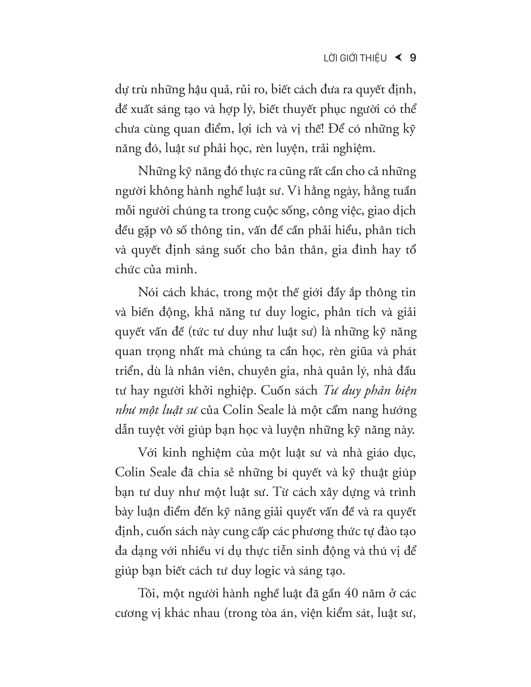 tư duy phản biện như một luật sư - thinking like a lawyer