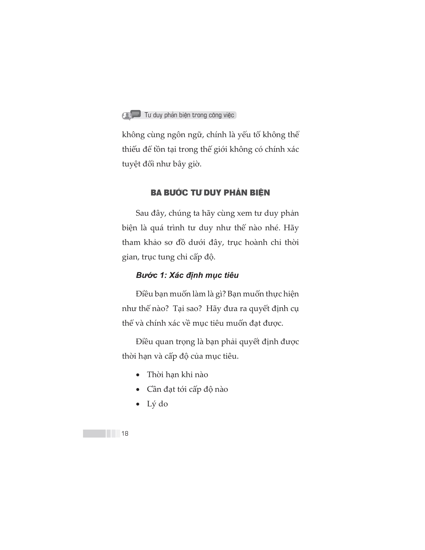 tư duy phản biện trong công việc