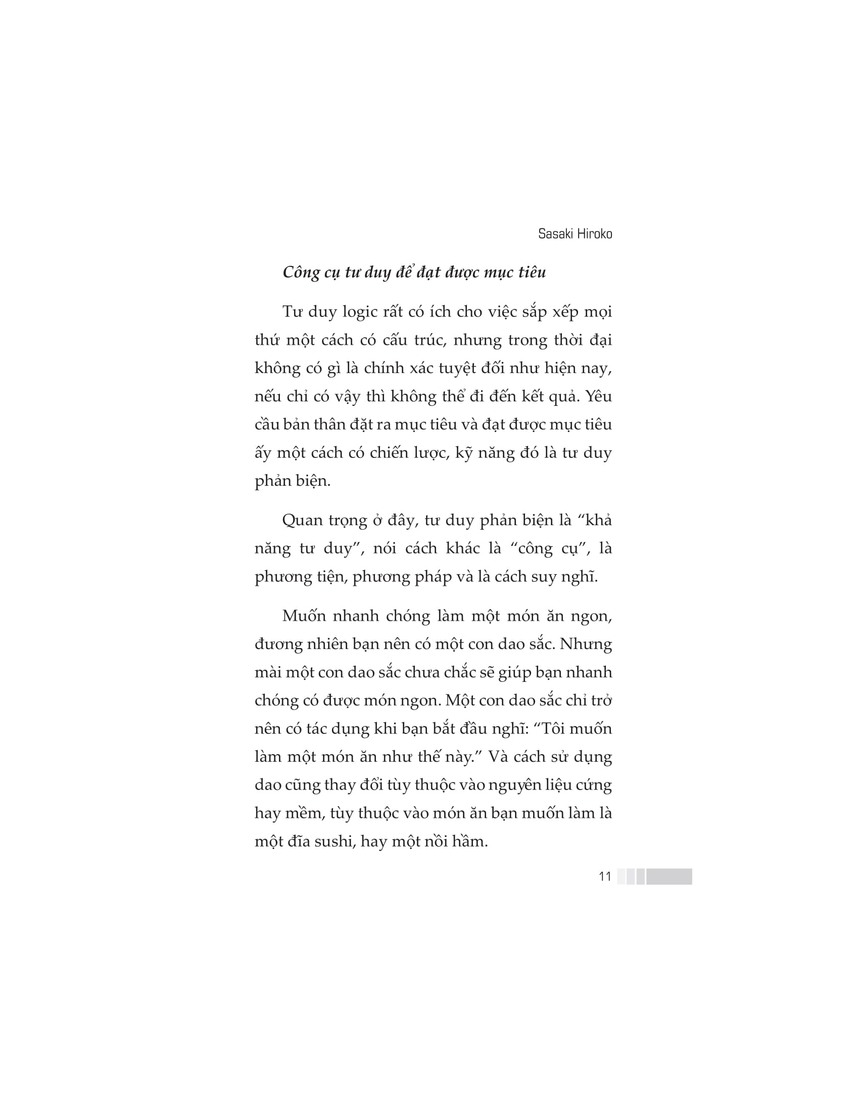 tư duy phản biện trong công việc