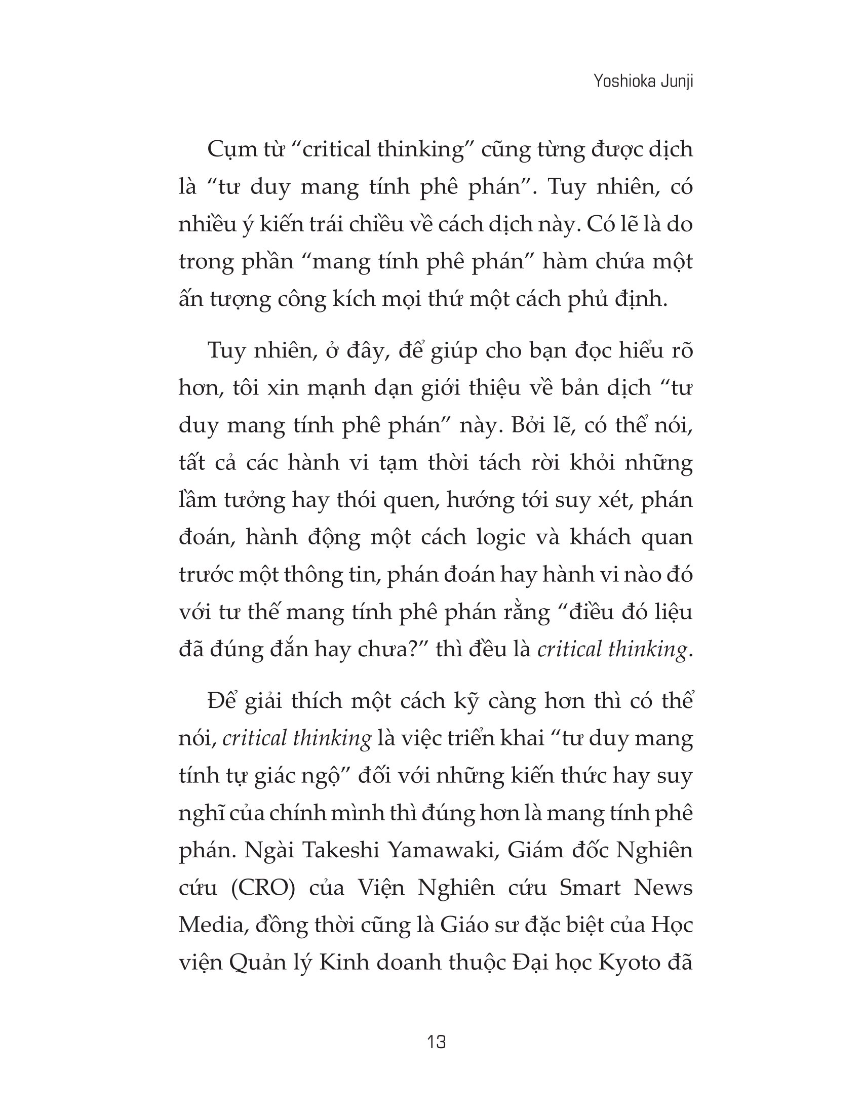 tư duy phản biện trong thế giới vuca