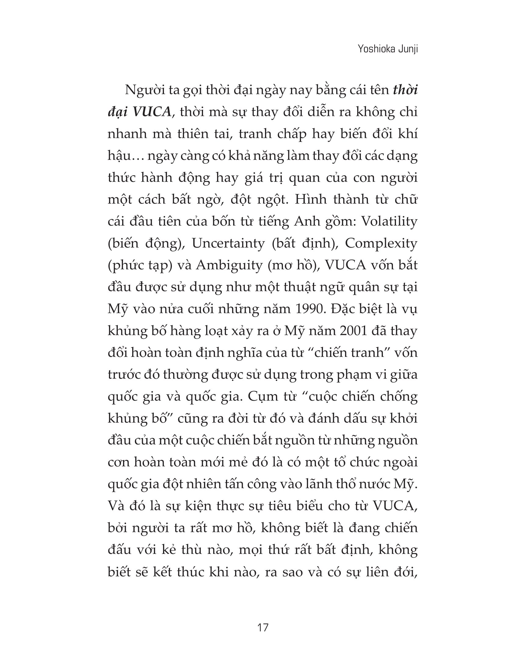 tư duy phản biện trong thế giới vuca