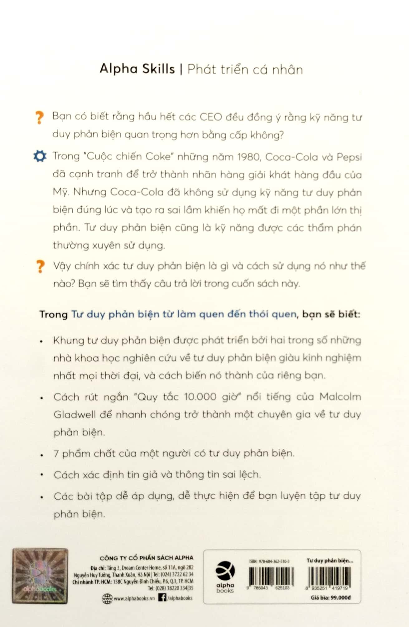 tư duy phản biện từ làm quen đến thói quen