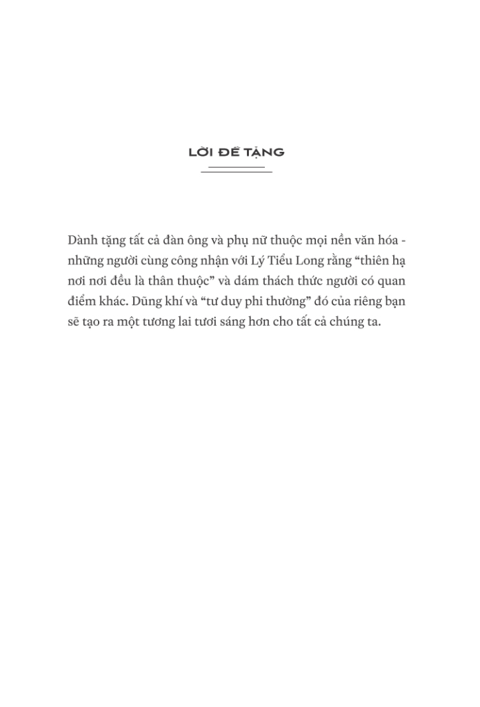 tư duy phi thường: minh triết cho đời sống thường nhật