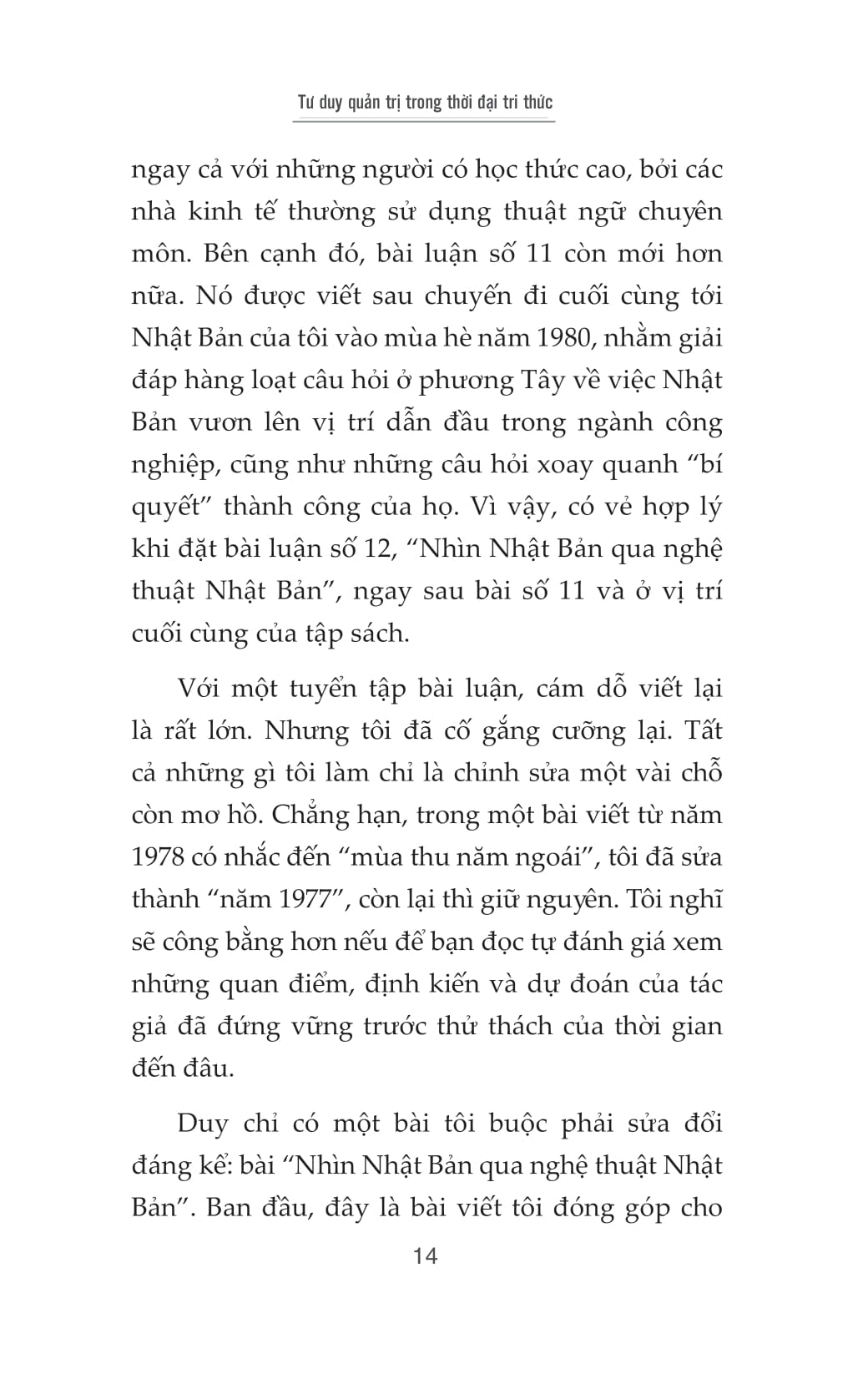 Tu Duy Quan Tri Trong Thoi Dai Tri Thuc