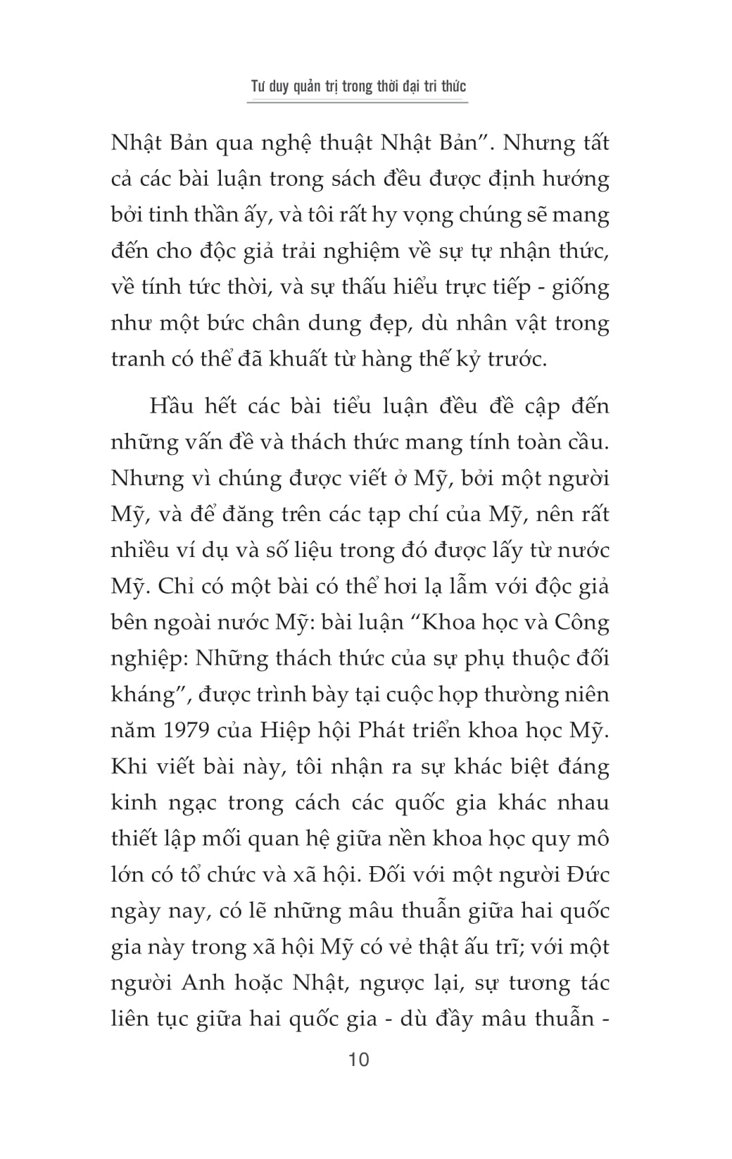 Tu Duy Quan Tri Trong Thoi Dai Tri Thuc