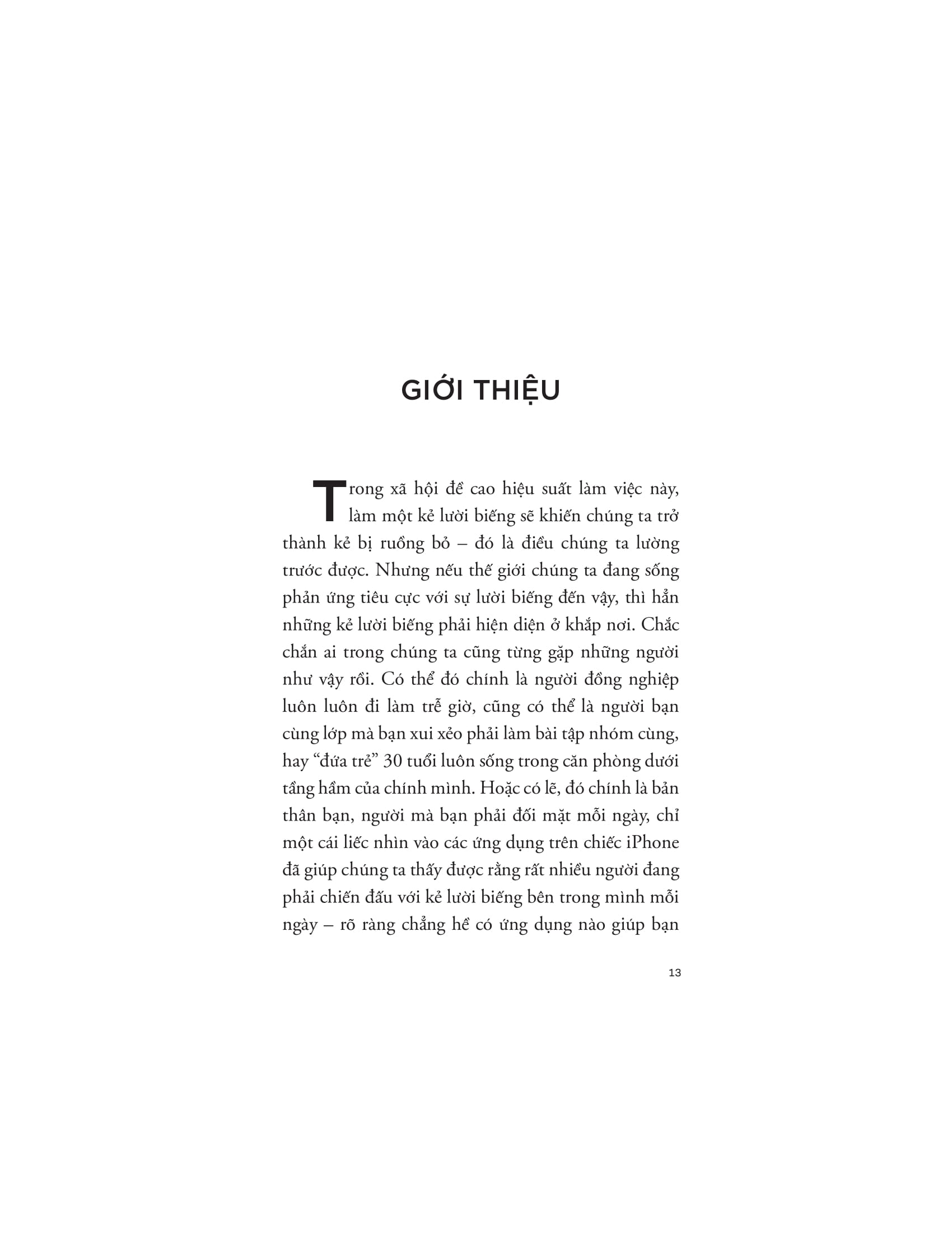 tư duy thành công của người lười biếng